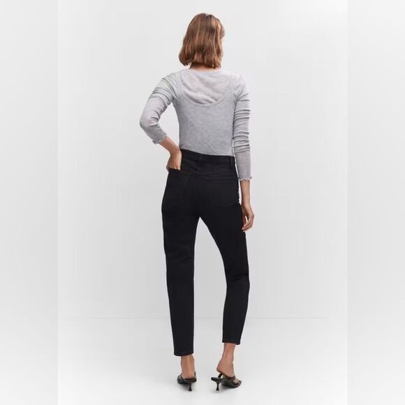 Mango Mom comfort high-rise jeans - Picture 5 of 6